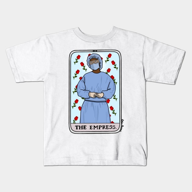 Major Arcana: The Empress Kids T-Shirt by robin